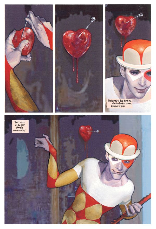 Extrait du livre 'Harlequin Valentine' de Neil Gaiman