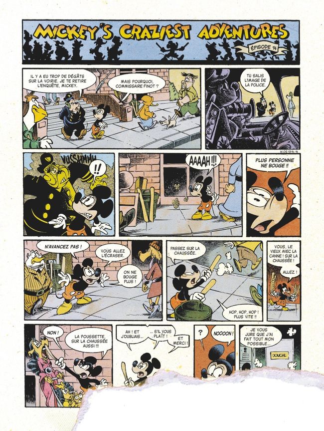 Excerpt from 'Mickey's Craziest Adventures' by Lewis Trondheim