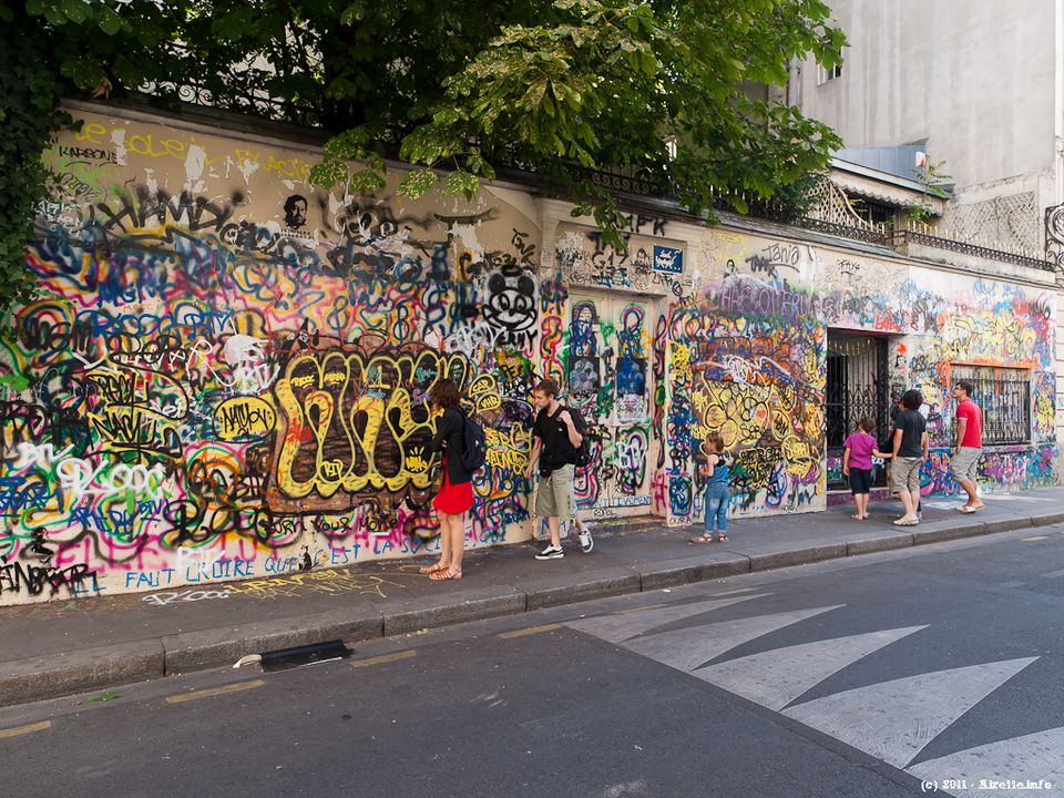 Façade du 5bis rue de Verneuil