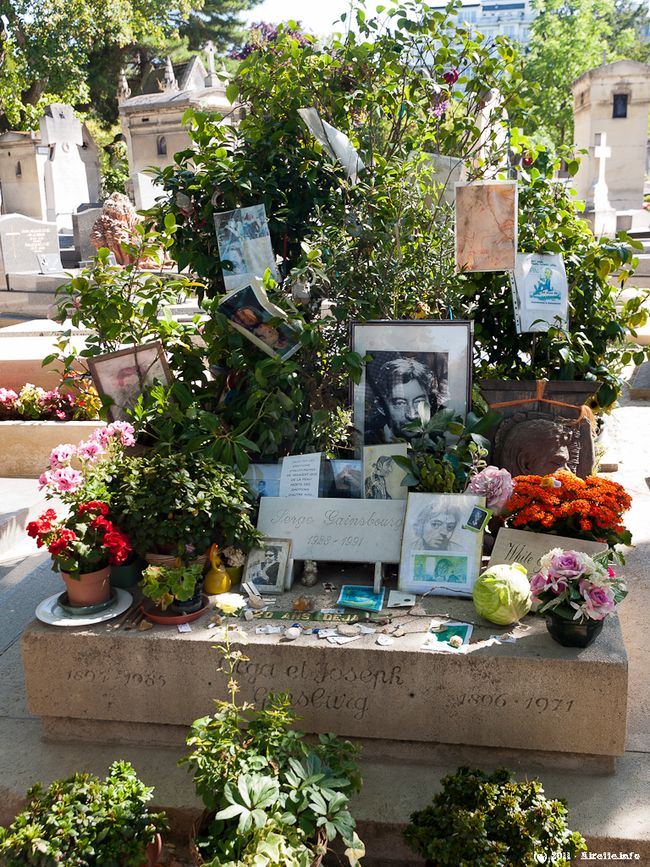 Tombe de Gainsbourg